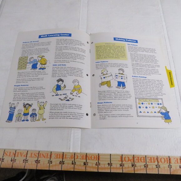 Patterns Everywhere BIG BOOK (almost 2 feet tall) with teacher pages CLASSROOM - Picture 7 of 16